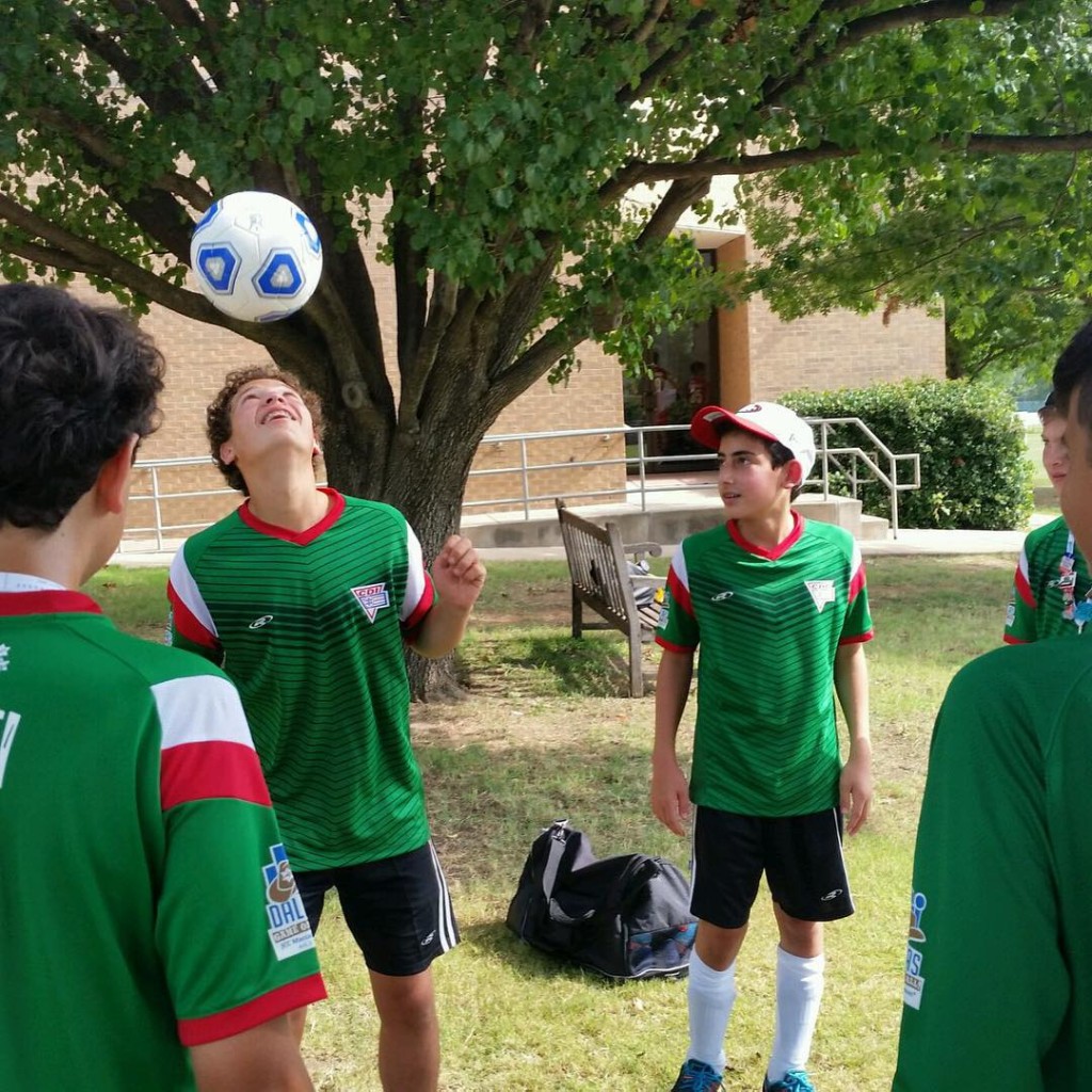 How soccer players Chad and Ori spend downtime with their teammates from Mexico.